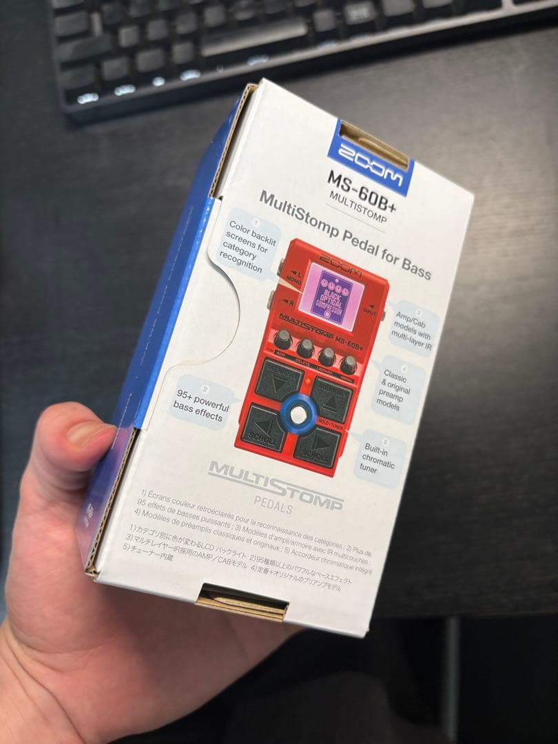 Zoom MS-60B+ マルチエフェクトペダル