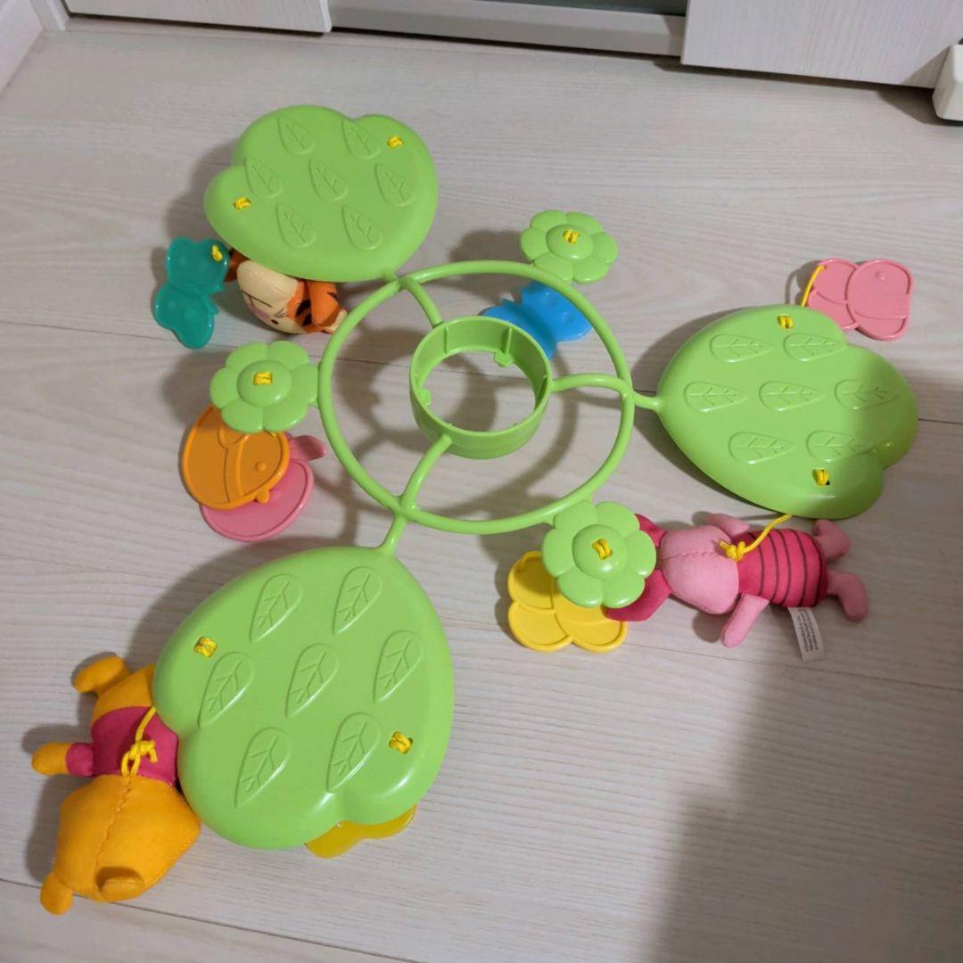 【美品】ベビージム プーさん6WAYジムにへんしんメリー