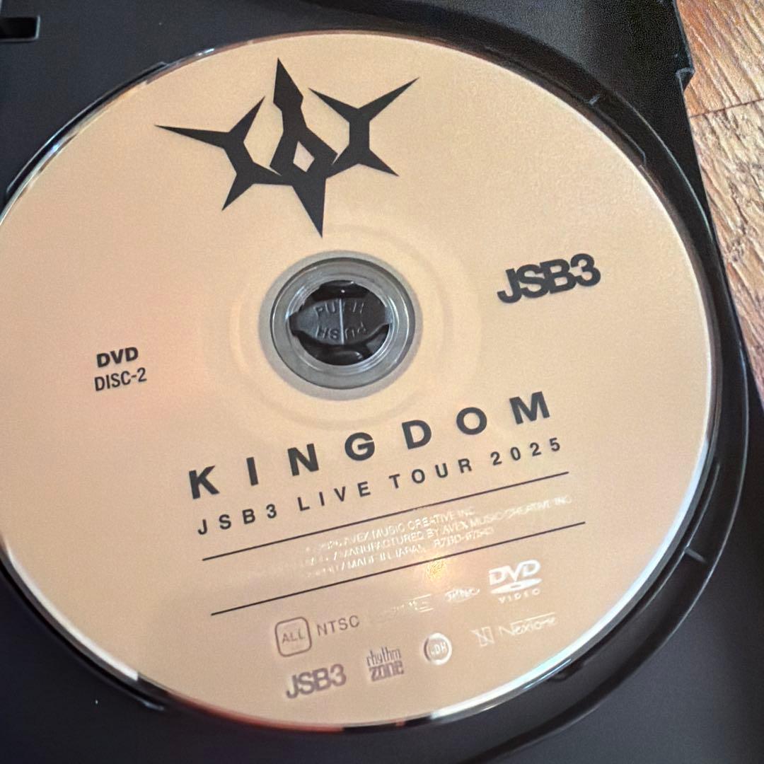 ミュージック KINGDOM JSB3 LIVE TOUR 2025 DVD
