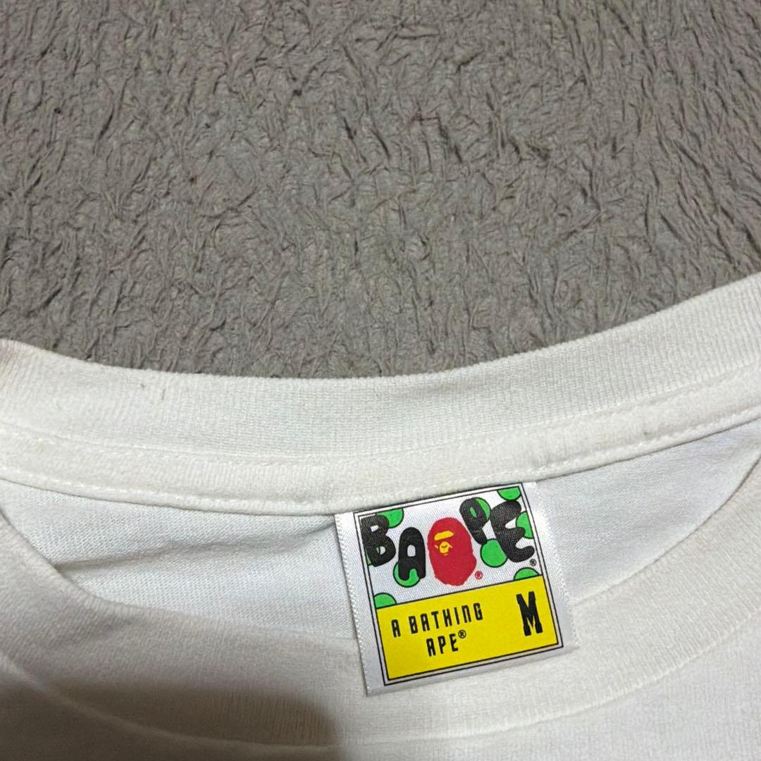 A BATHING APE BAPE RISING tシャツ HEAD CAMO