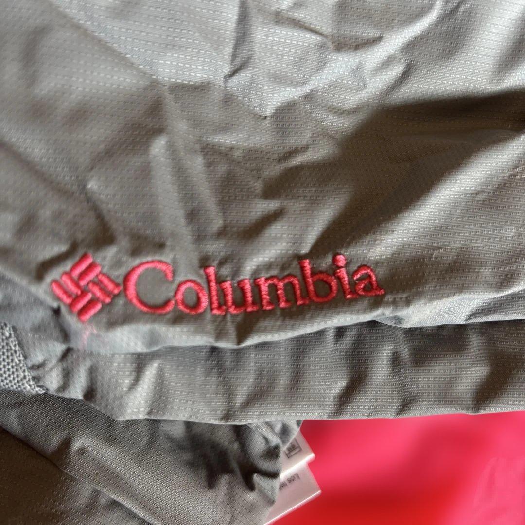 Columbia 子供用スキーウェア XS ピンク/グレー