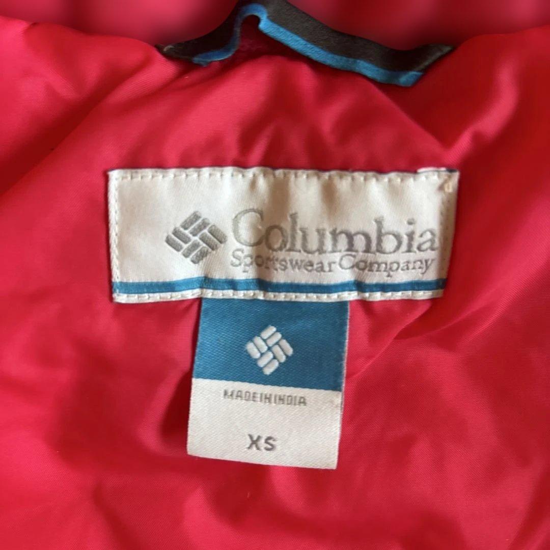 Columbia 子供用スキーウェア XS ピンク/グレー