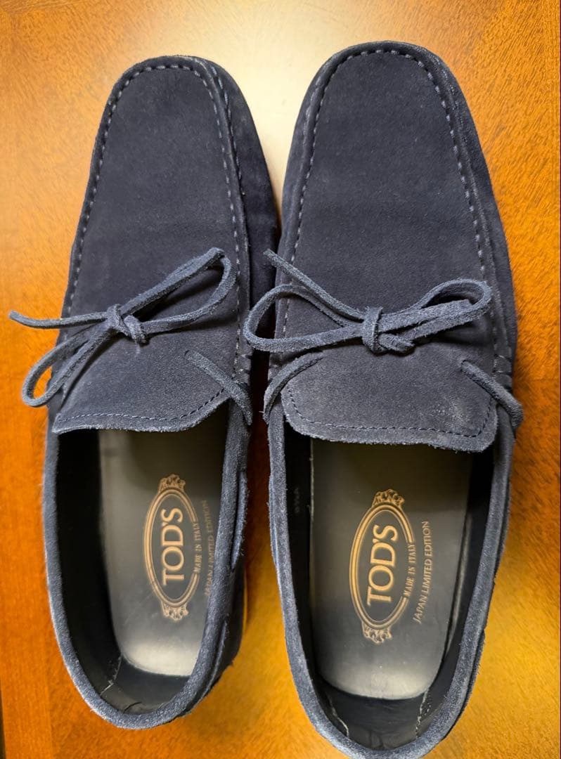 【美品】TOD’S トッズ 日本限定モデル スエードモカシン size 8.5