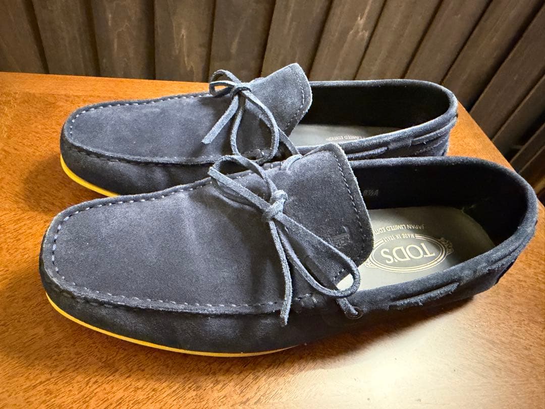 【美品】TOD’S トッズ 日本限定モデル スエードモカシン size 8.5
