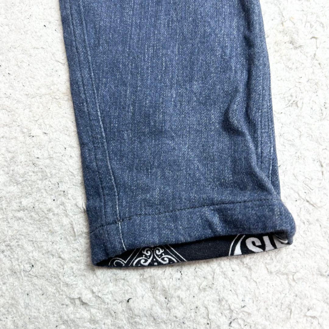 ヒステリックグラマーREBEL ROCK柄リバーシブルスウェットパンツ　2way