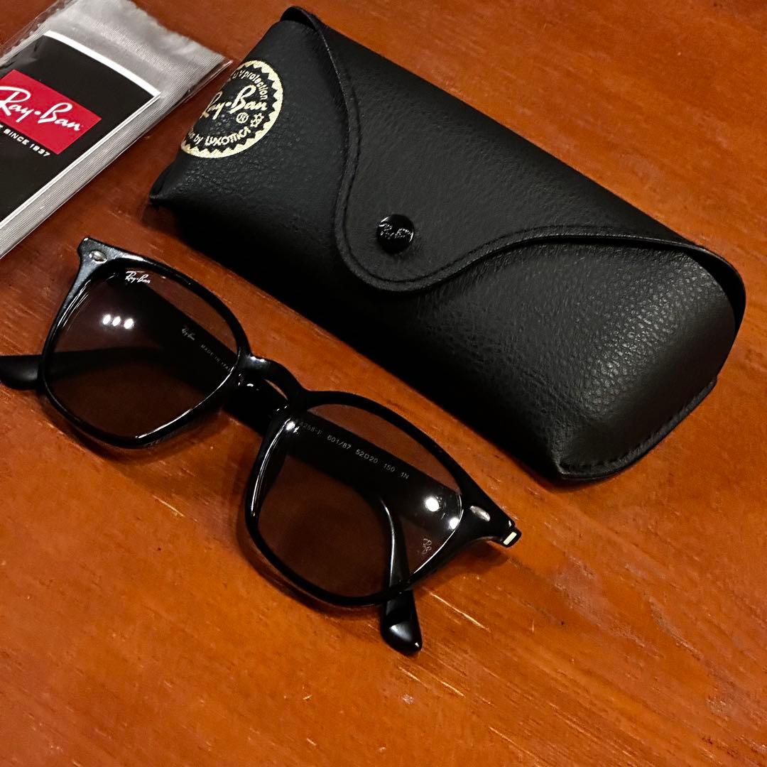 Ray-Ban レイバン RB4258-F サングラス ブラック グレーレンズ