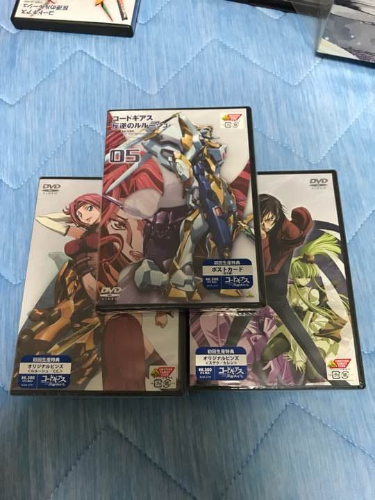 コードギアス反逆のルルーシュ初回盤DVD