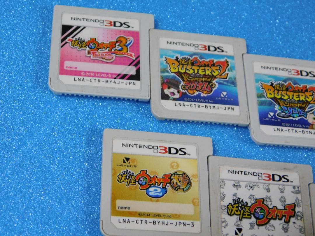 ＠★３ＤＳ★妖怪ウォッチバスターズ３テンプラ＋２マグナム＋ソード＋月兎組＋本家＋