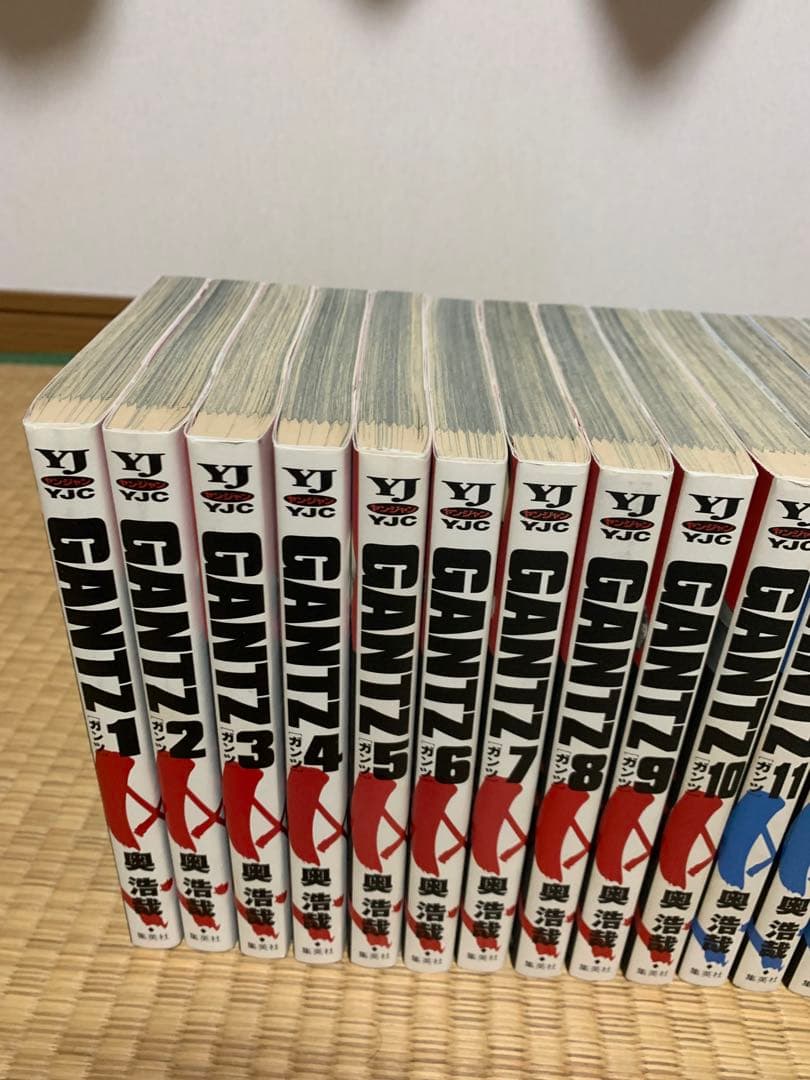 ガンツGANTZヤングジャンプ集英社奥浩哉1巻から37巻まとめ売良セット