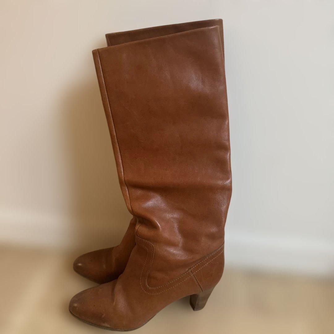 Maison Margiela 本革ロングブーツ 38