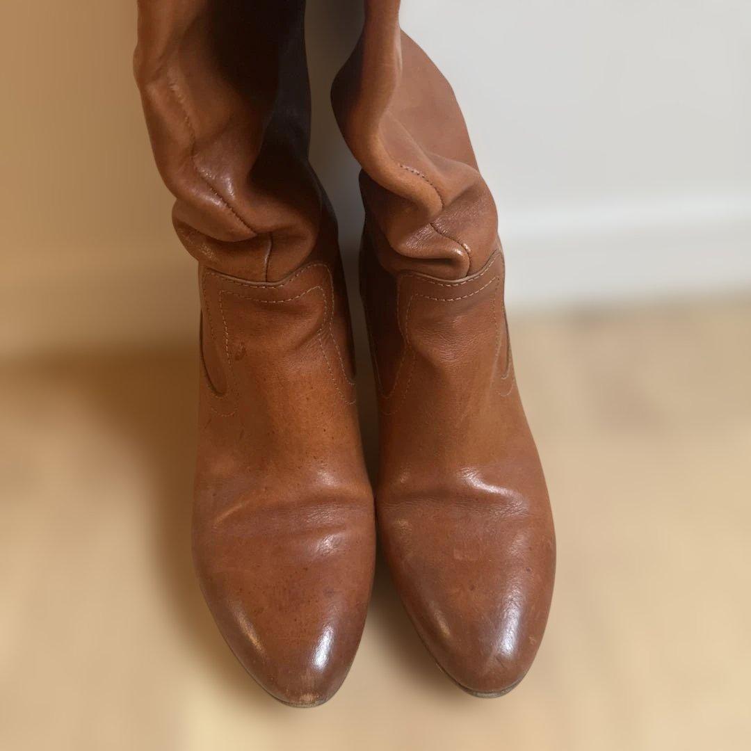 Maison Margiela 本革ロングブーツ 38