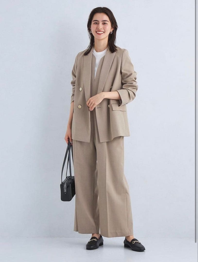 【美品】green label relaxing ダブルジャケット 36