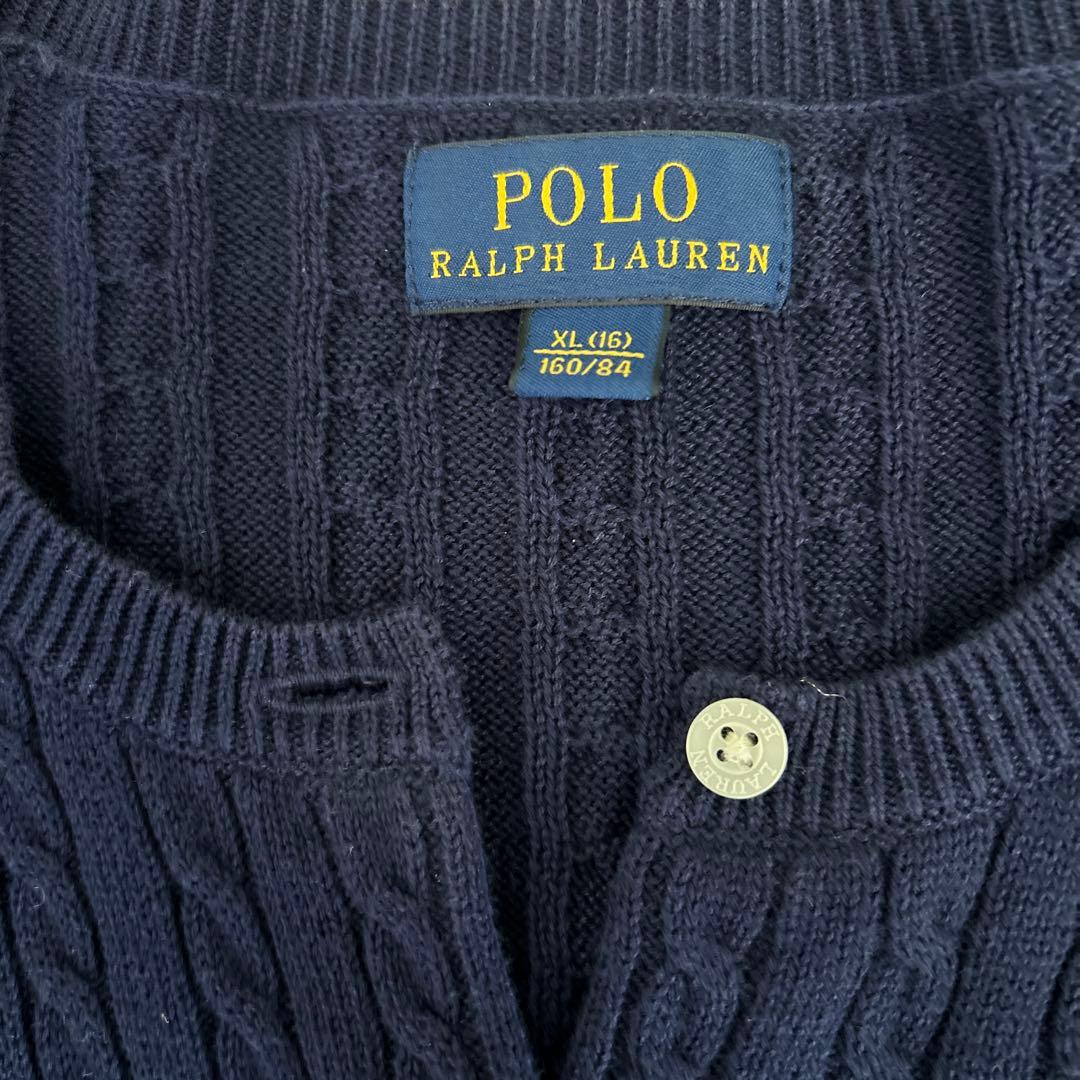Polo Ralph Lauren ケーブル編みカーディガン
