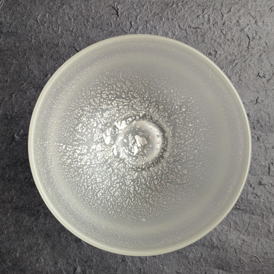 ガラス製抹茶茶碗