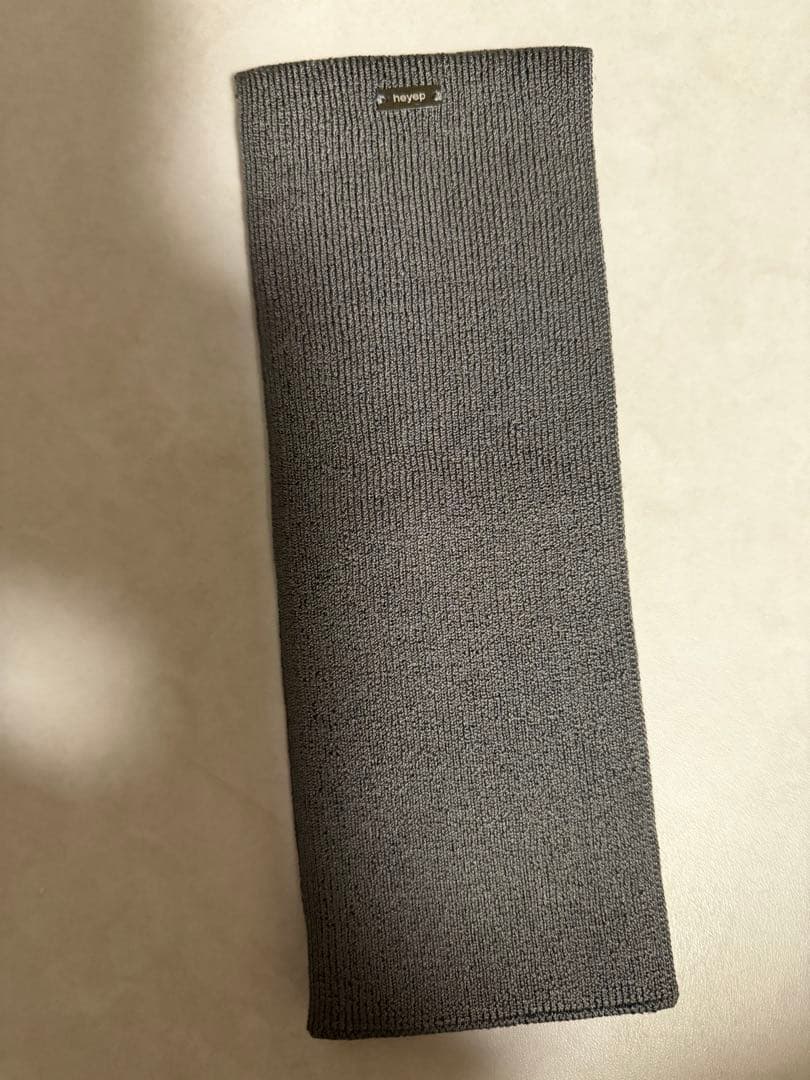 付属品完備　新品heyep ヘイップ Silk Hair Band グレー