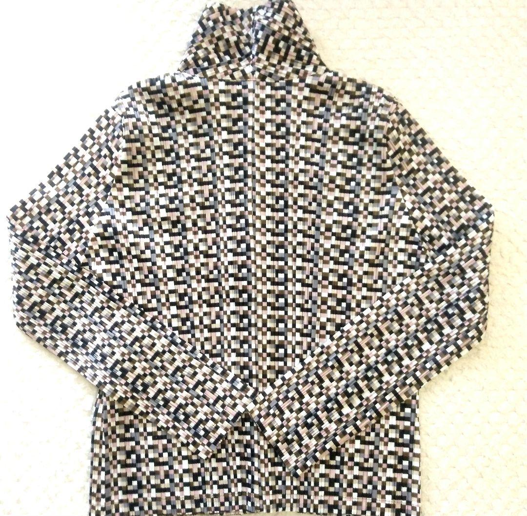 PLEATS PLEASE　長袖ジャケット　イッセイミヤケ　プリーツプリーズ