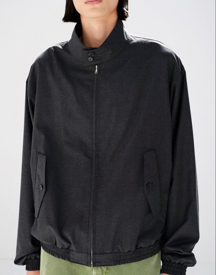 ジャケット・アウター AURALEE ULTRA FINE TROPICAL ZIP BLOUSON