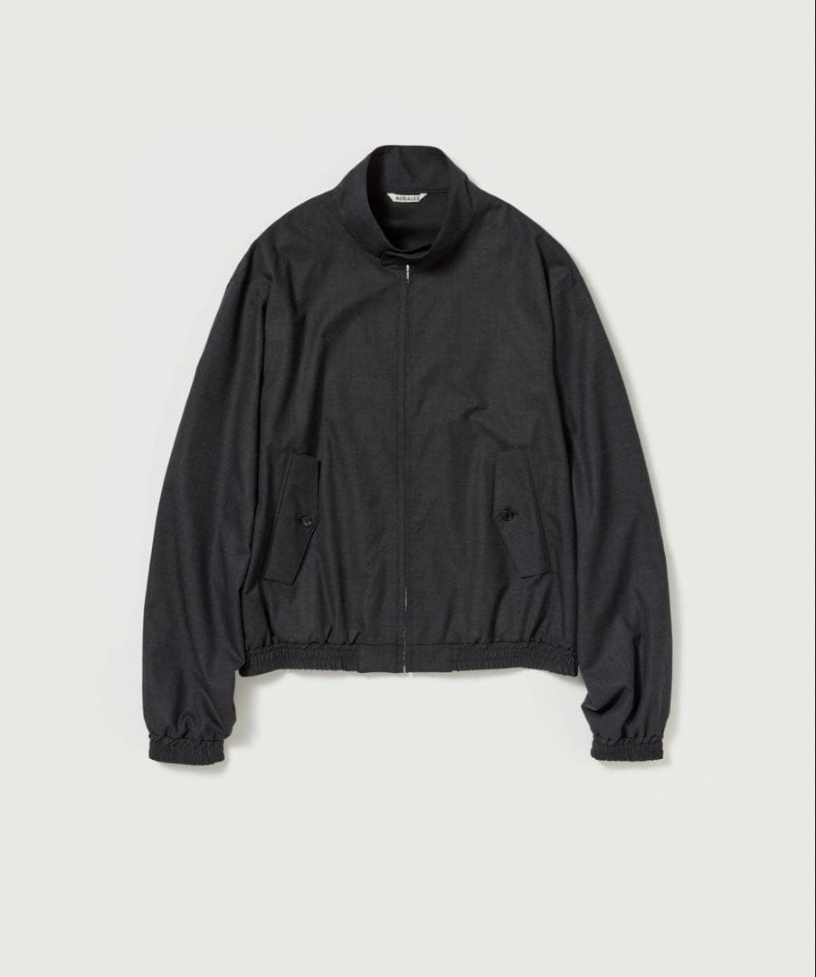 ジャケット・アウター AURALEE ULTRA FINE TROPICAL ZIP BLOUSON