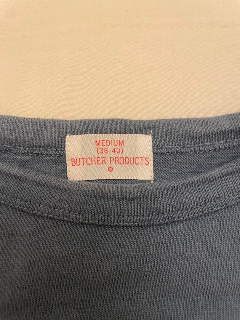 BUTCHER PRODUCTS ブルー Tシャツ M