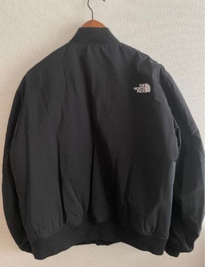 【美品】THE NORTH FACE ブラック MA-1 ジャケット Mサイズ