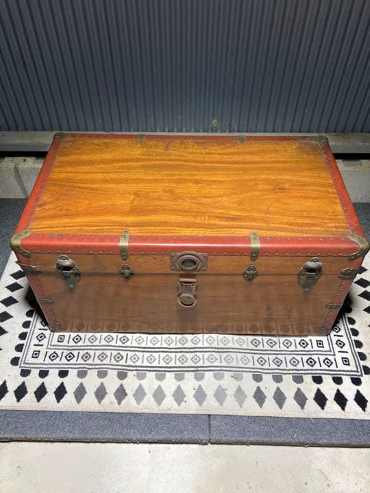 アンティークBOX(楠材) 中古品　美品