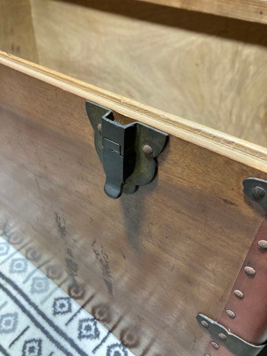 アンティークBOX(楠材) 中古品　美品