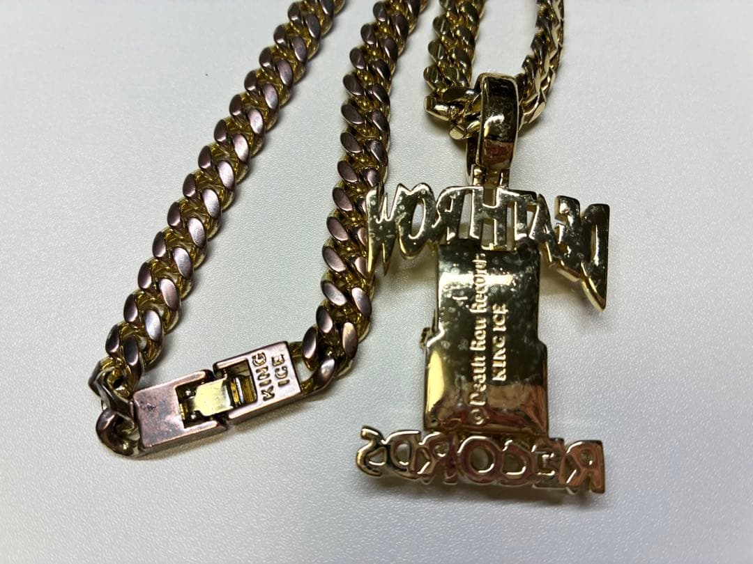 KING ICE DEATH ROW RECORDS ネックレス 2pac着用