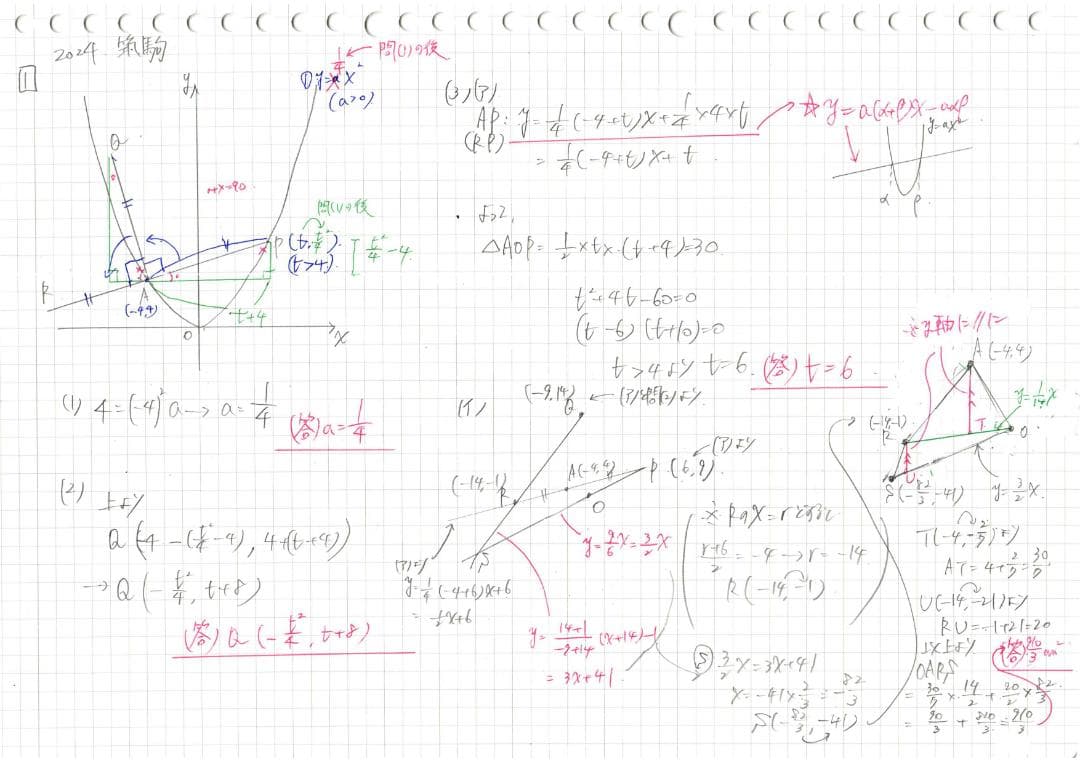 今だけ限定割引 塾講師オリジナル数学解説 筑駒 高校入試過去問 H28～2024