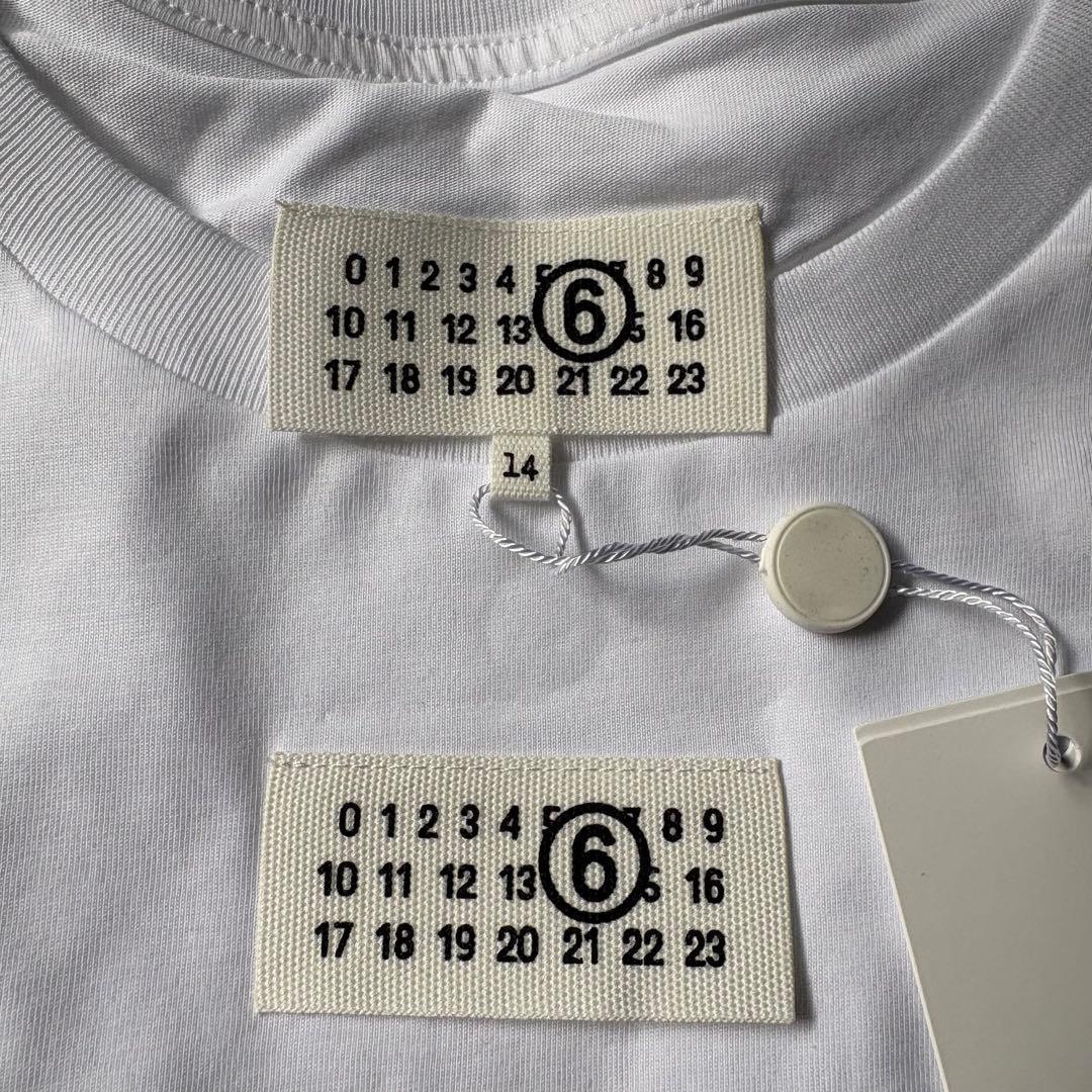 新品　MM6 MaisonMargiela Tシャツ ホワイト M 半袖 正規品