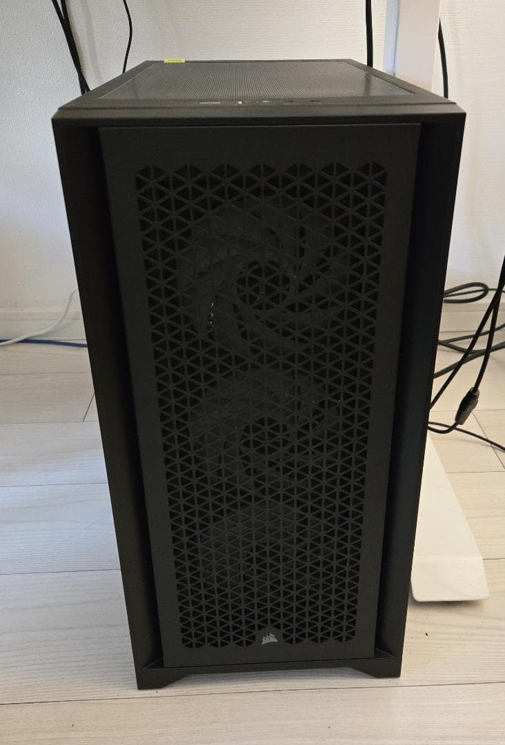 CORSAIR 4000D エアフロー強化ガラス製ミドルタワー ATX ケース
