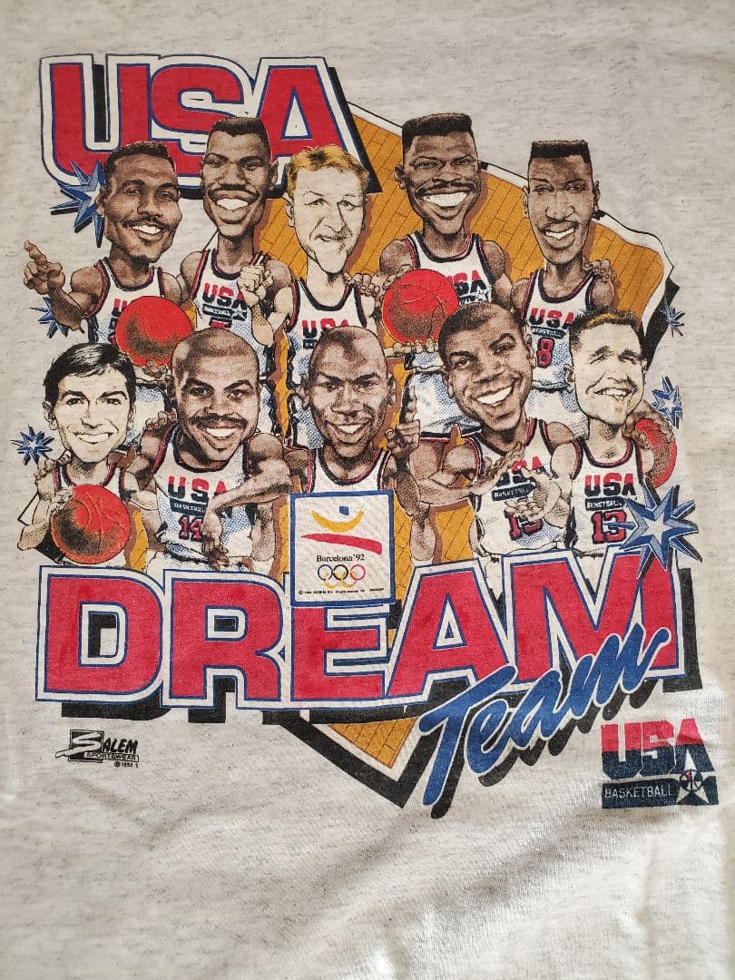 1992年 バルセロナ五輪 USA DREAM Team Tシャツ XLサイズ