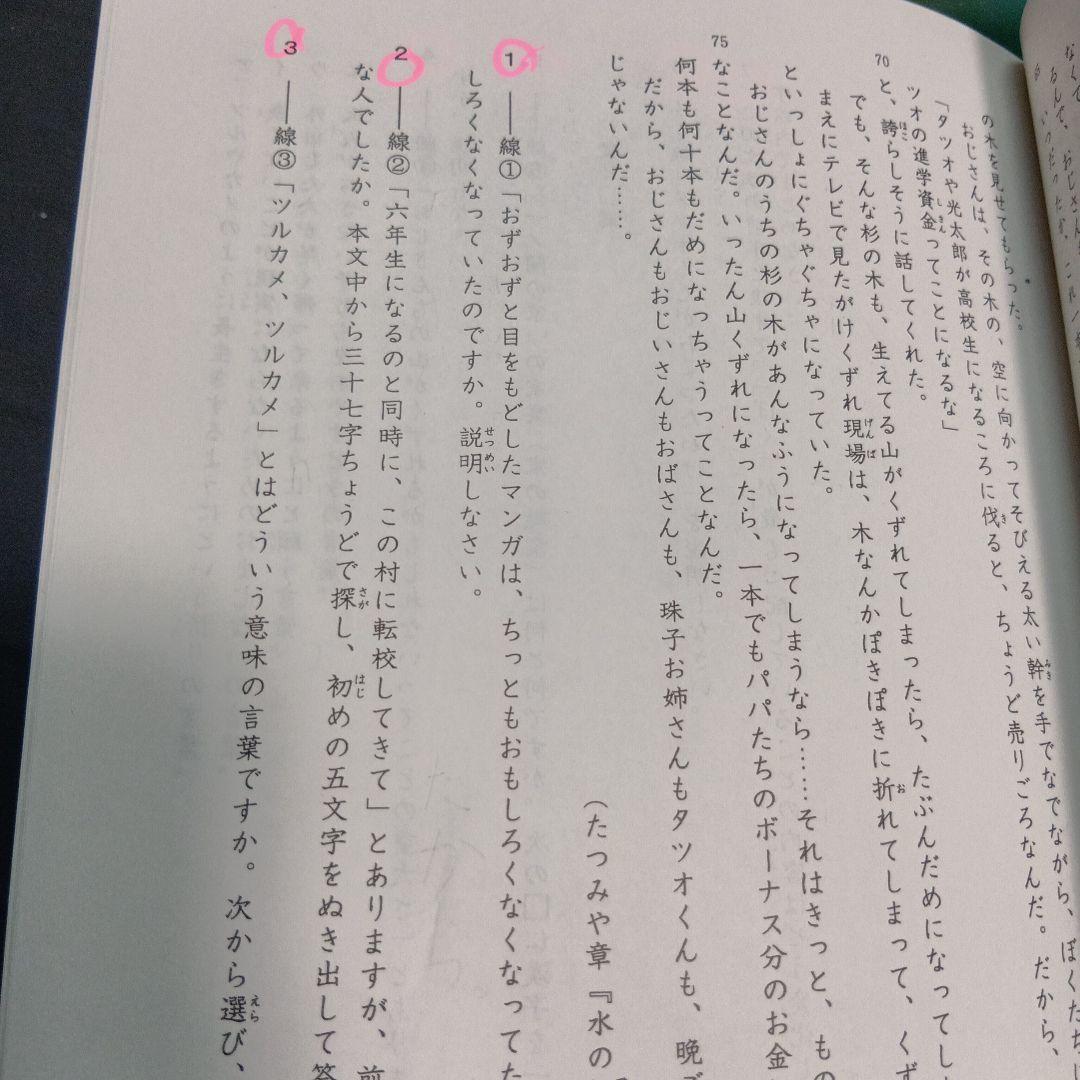 【☆全力消し跡あり☆】国語 小4 オリジナルテキスト 全12冊セット
