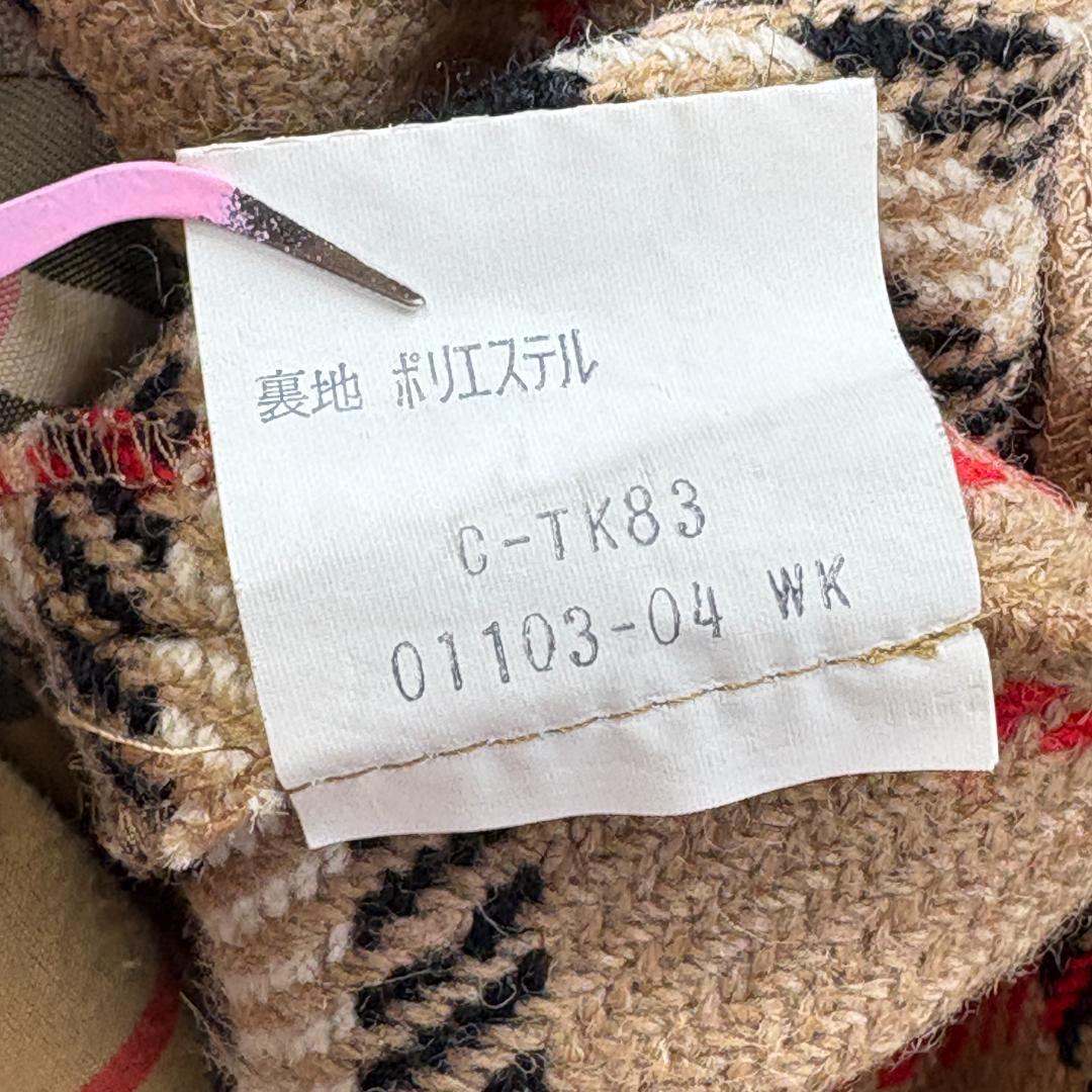 【極美品】バーバリー 英国製 Vintage トレンチコート ライナー チェック