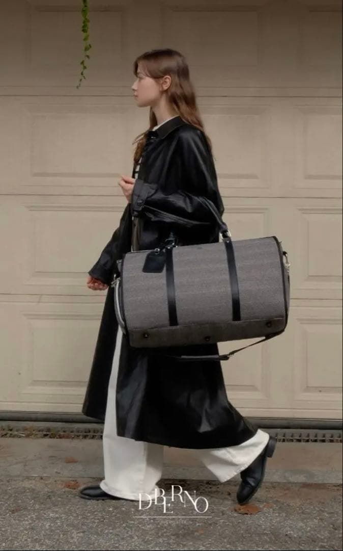 【 Dberno 】3way ボストンバッグ Large/Black