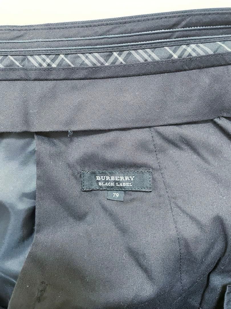 BURBERRY BLACK LABEL スリーピーススーツ M スーツカバー付