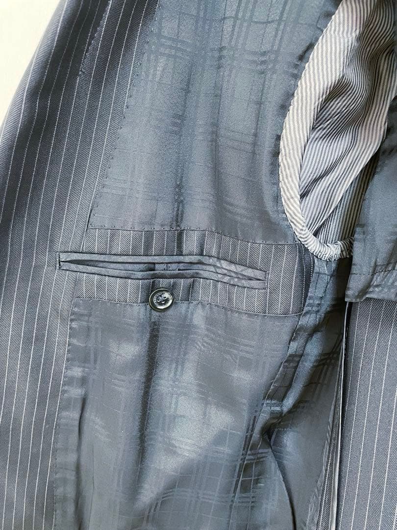 BURBERRY BLACK LABEL スリーピーススーツ M スーツカバー付