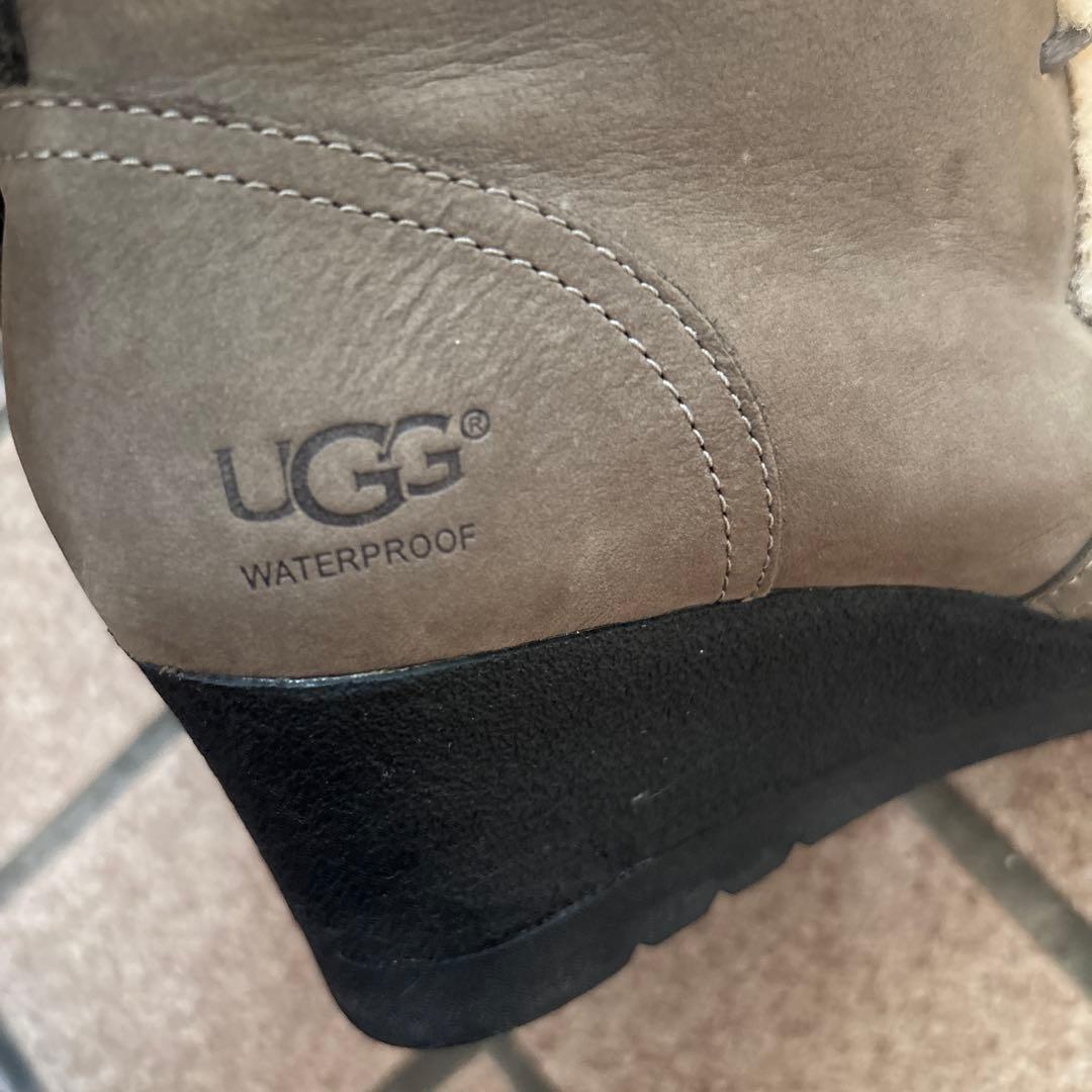 タイムセール❣️美品　UGG ブラウン ムートンブーツ　24.5