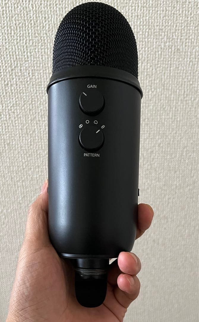 Blue コンデンサーマイク ブラック