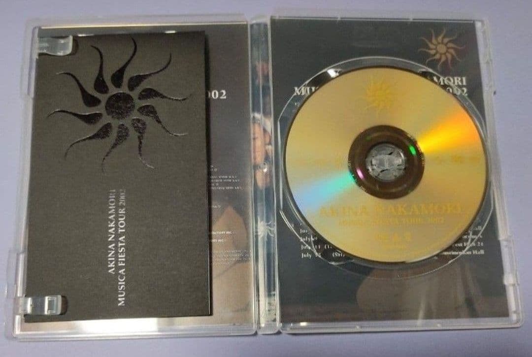 中森明菜 DVD 本物 正規品 2002 MUSICA FIESTA TOUR