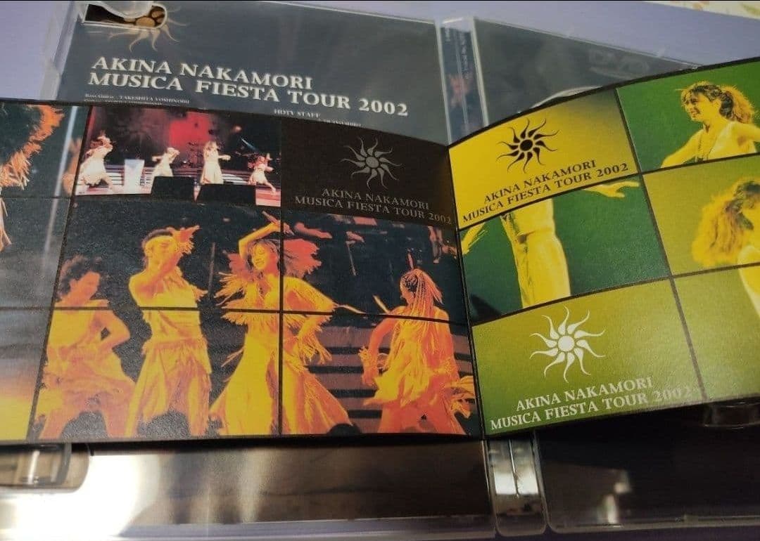 中森明菜 DVD 本物 正規品 2002 MUSICA FIESTA TOUR