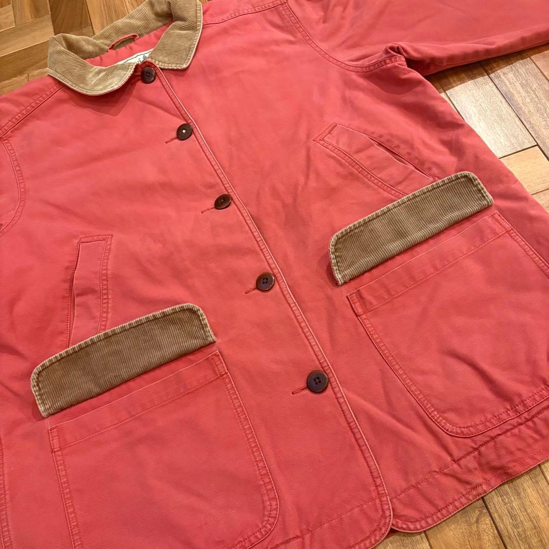 00s LLBean エルエルビーン ハンティング ピンク XL カバーオール