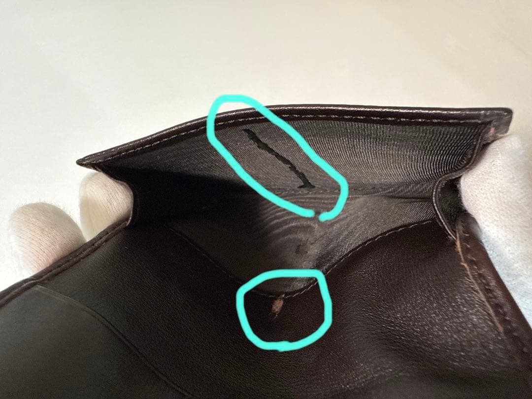 【美品】Gucci ダークブラウン 名刺入れ