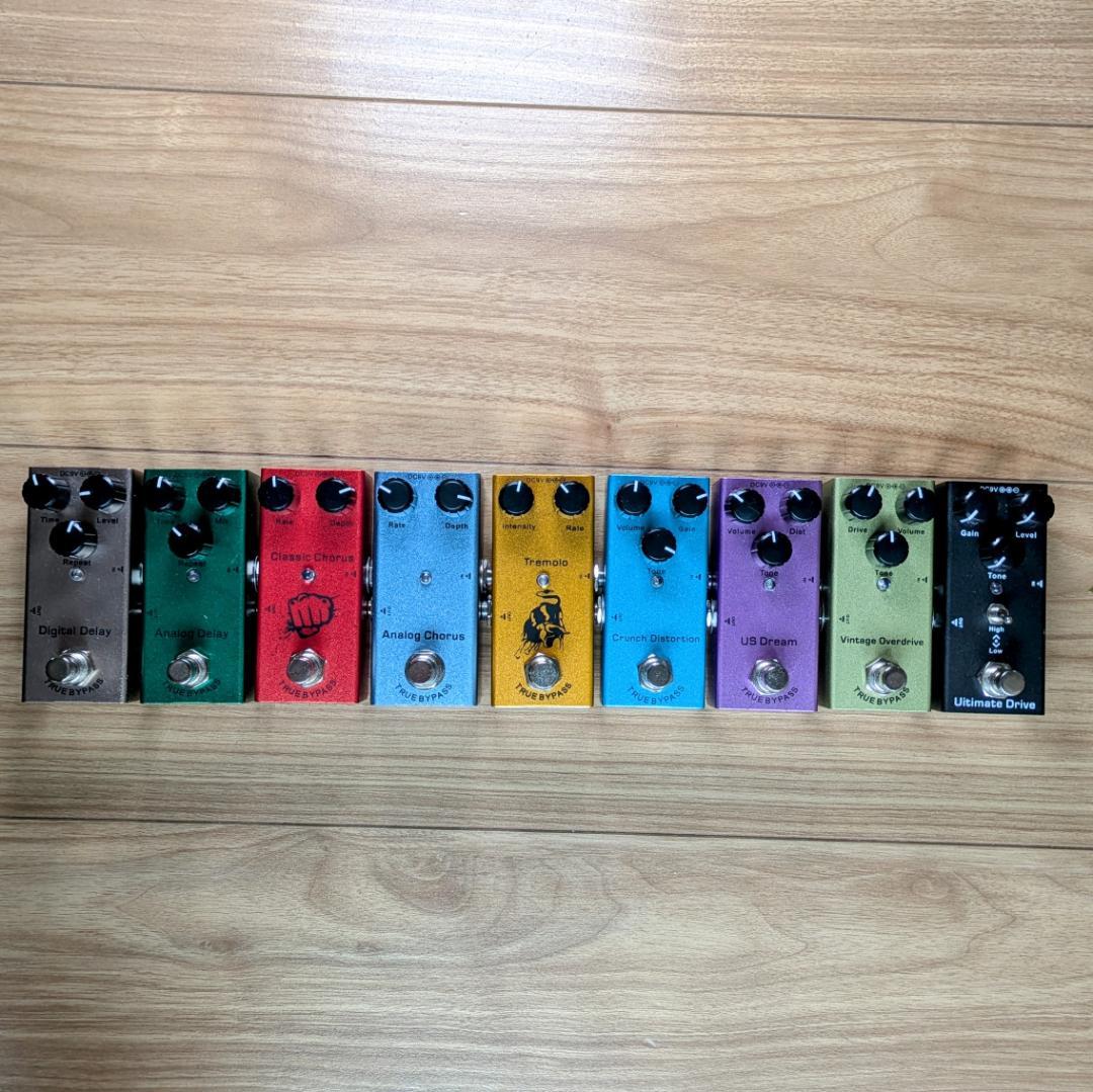 新品ギターエフェクター 9点セット