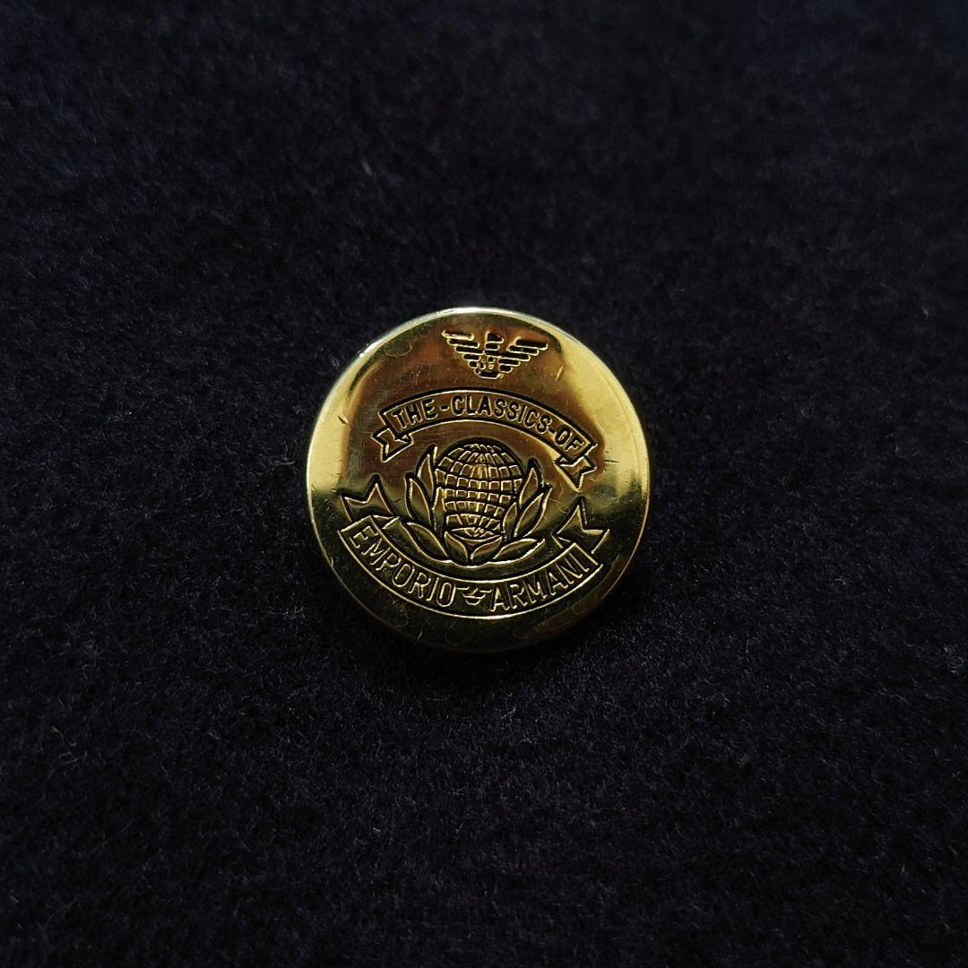 エンポリオアルマーニ HIPPOLYTE ダブル ジャケット 金ボタン カシミヤ