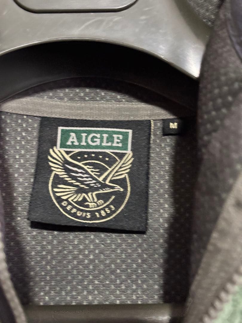 AIGLE エーグル　サーモキット　J フリースベスト グリーン