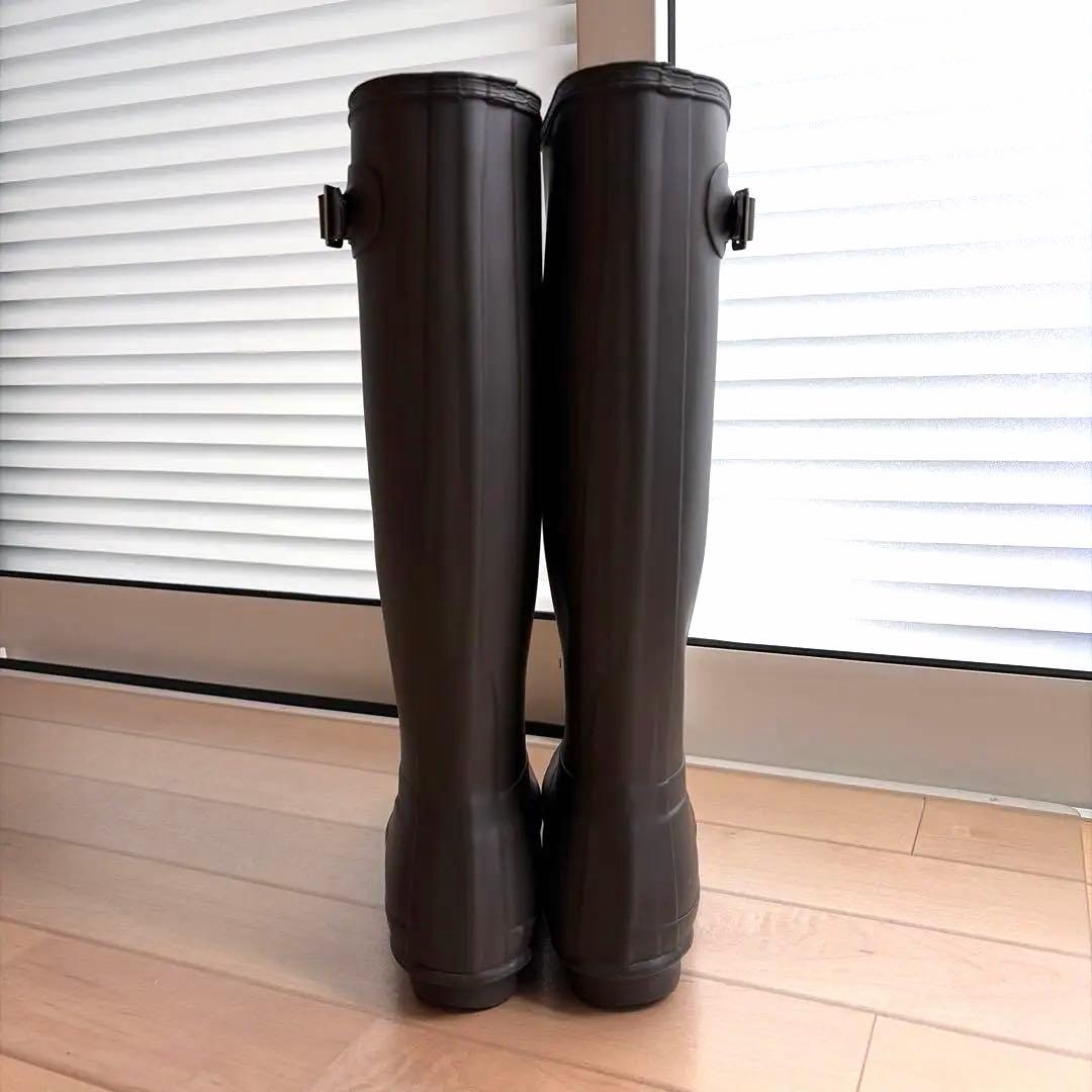 美品　HUNTER レインブーツ