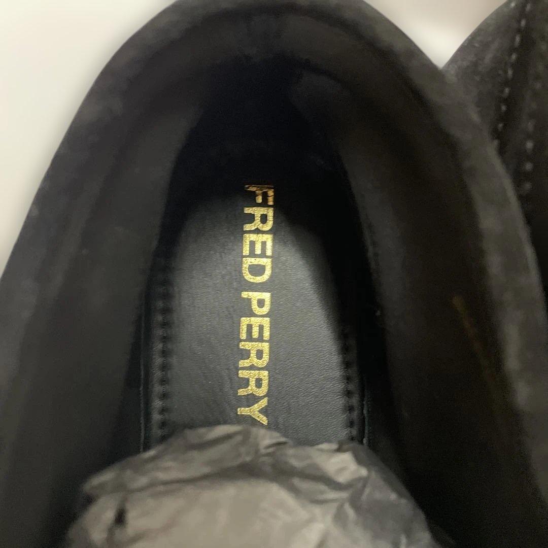 FRED PERRY スエードモカシン 黒
