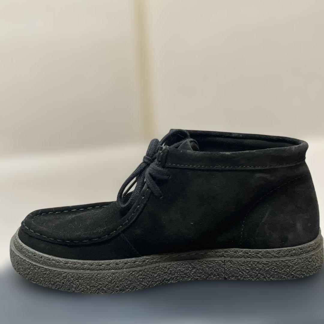 FRED PERRY スエードモカシン 黒