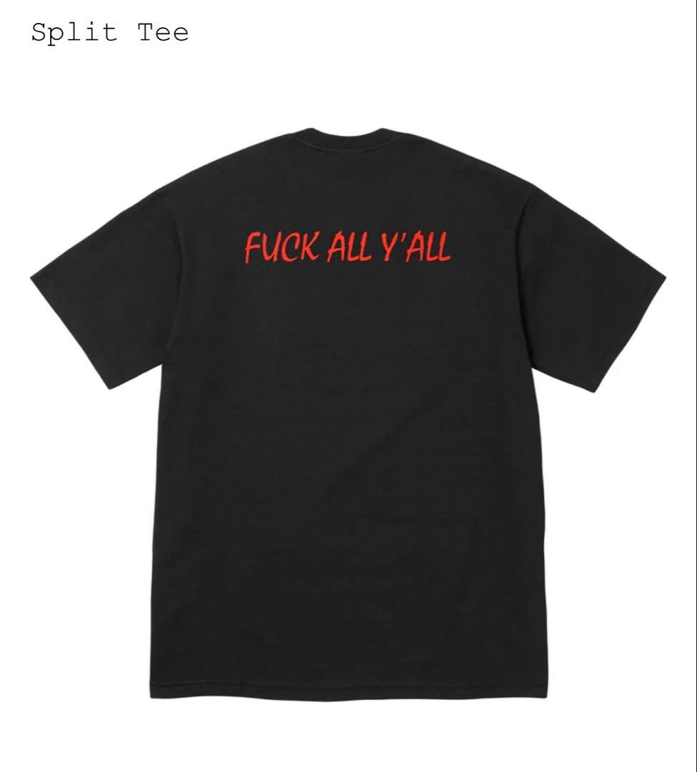 トップス Supreme Split Tee \"Black\" L
