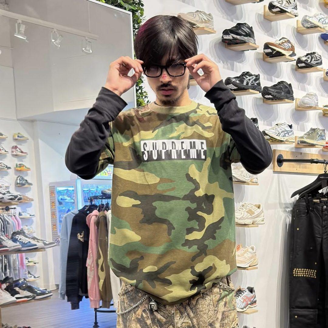 トップス Supreme Split Tee \"Black\" L